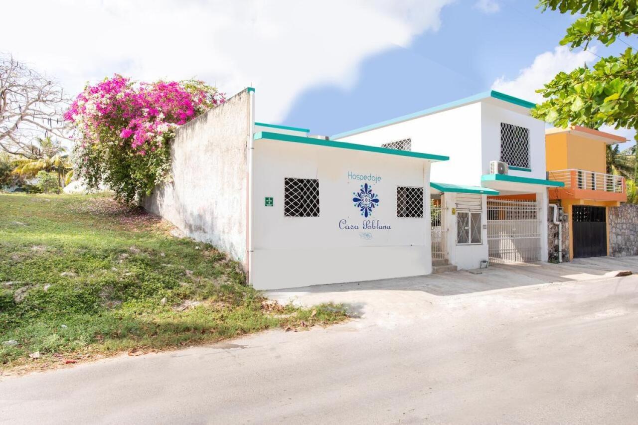 Hotel Casa Poblana باكالار المظهر الخارجي الصورة